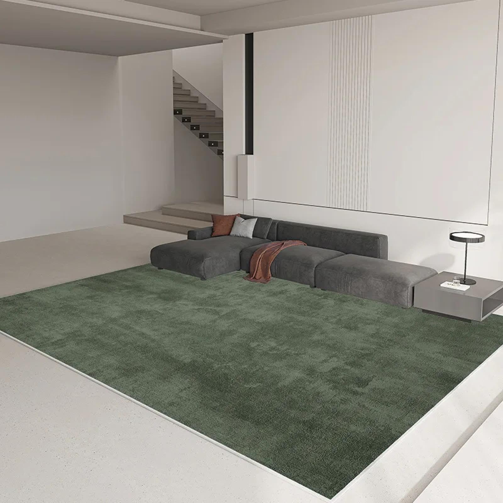 Tapis de bureau vert protégeant votre table : surface unie et légère 100x160cm