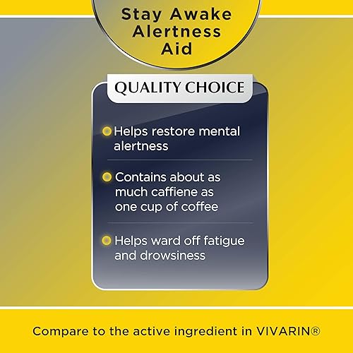 Miniatura 3 de Quality Choice Tableta de cafeína Stay Awake