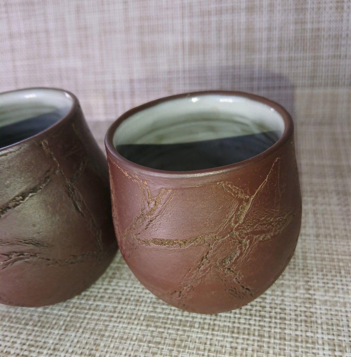 Amazon.co.jp: 萬古焼 清水酔月陶苑 三代 醉月（清水洋） 切継手