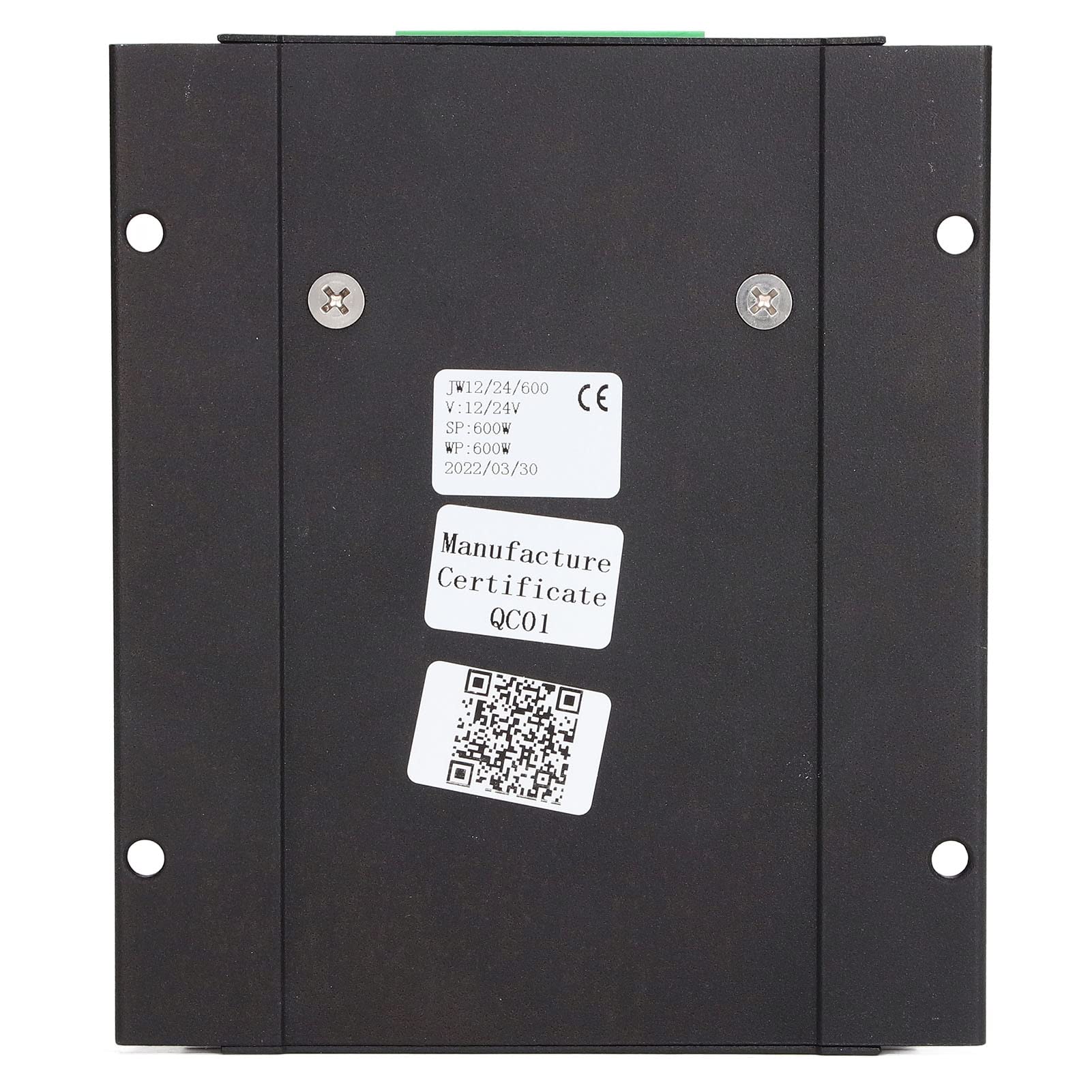 Controllo solare eolico, 1200W 12V 24V Regolatore ibrido solare eolico PWM 600W + 600W Regolatore del di pannelli solari, Controllo intelligente digitale con display LCD