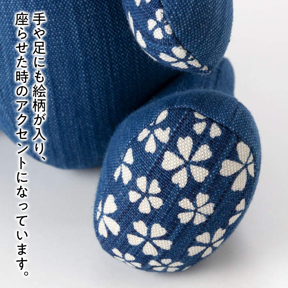 【未使用】武州 藍染 小島屋 テディベア ぬいぐるみ コースター 未使用】武州 藍染 小島屋 テディベア ぬいぐるみ コースター