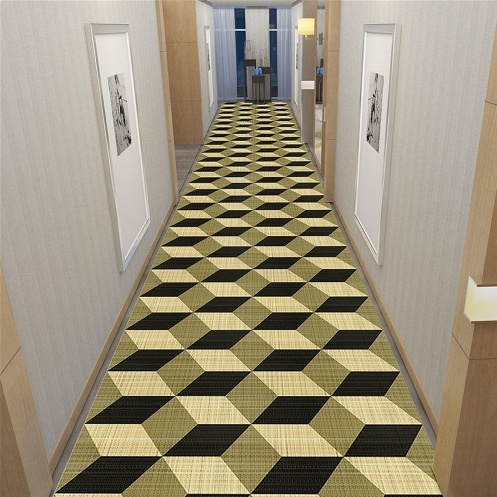 Tapis de couloir antidérapant pour éviter les glissades