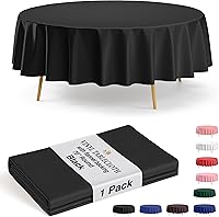 Vista 18 de Manteles de vinilo con reverso de franela, color sólido, calidad premium, impermeables.