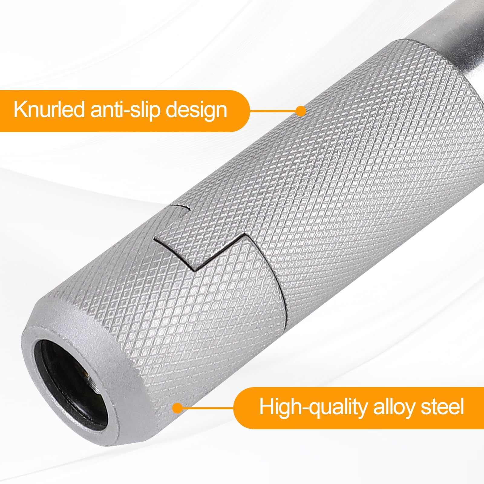 CPROSP Adaptateur SDS MAX vers SDS Max 190mm*30mm, Rallonge SDS avec Graisse, pour Prolonger la Longueur de Travail des Forets, Connecteur pour Marteaux-Piqueurs et Outils