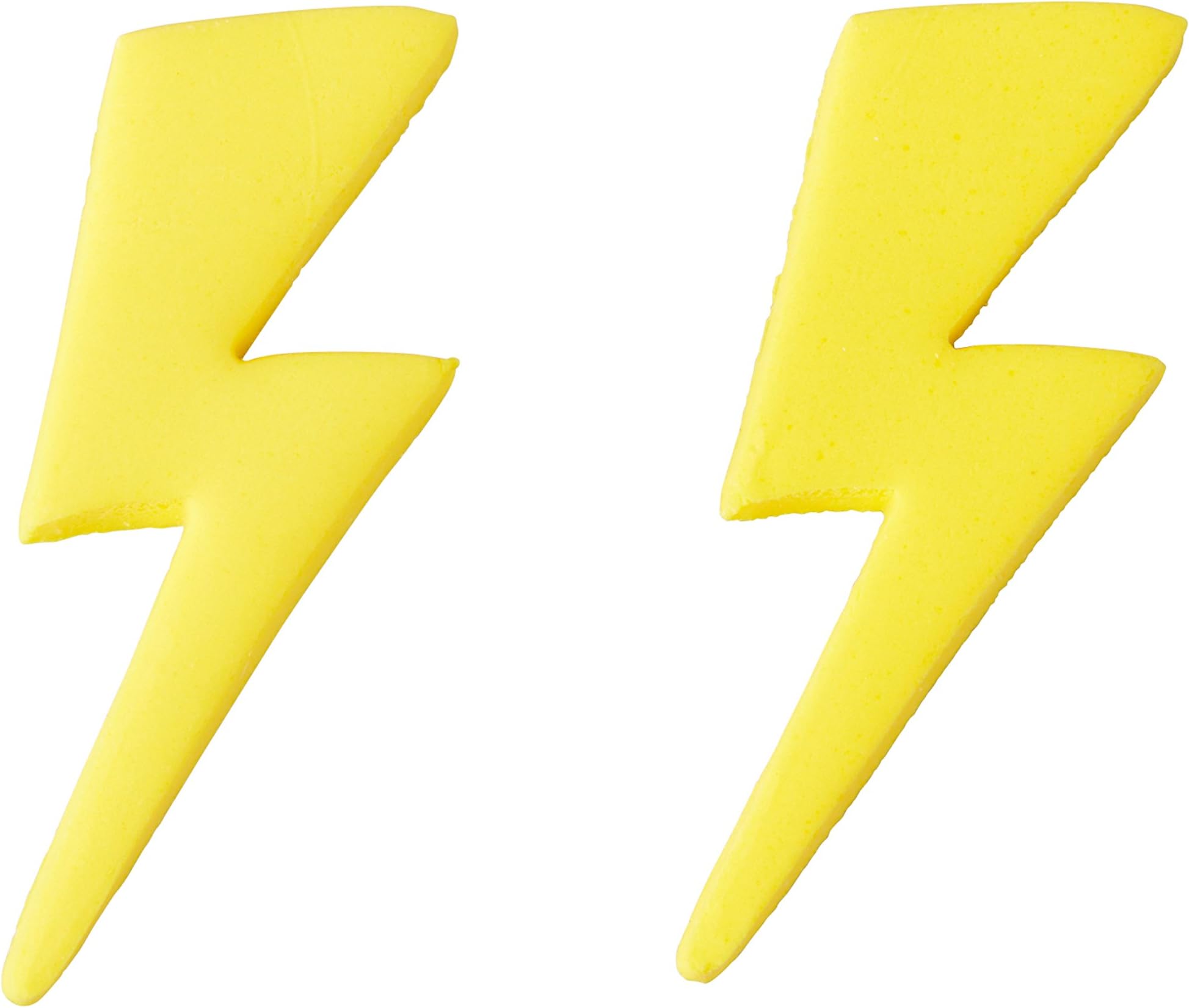 ROSANNA PANSINO by Wilton Lightning Bolt Icing Decorations Cupcake Toppers, 12-Count Cake Decorations