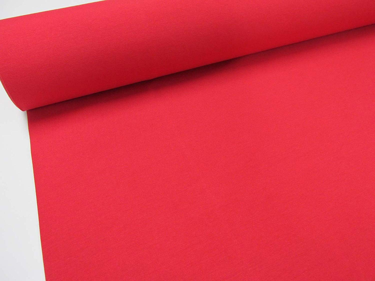 Mantel Tela Resinada Antimanchas Color Rojo Liso (140_x_350_cm)