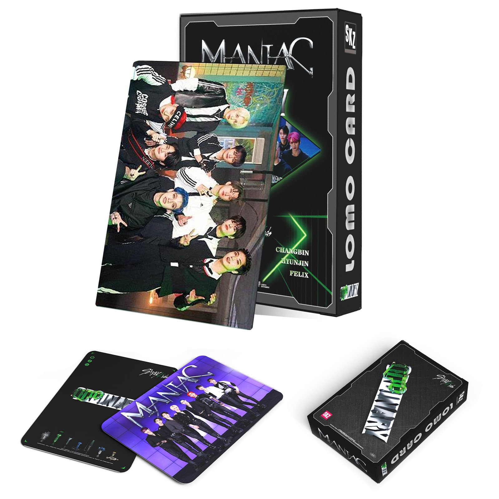 Collezione Fotocards Stray Kids KARMA - 55 Carte Lomo Esclusive, Stampa A Colori Vivaci, Per Fan E Collezionisti