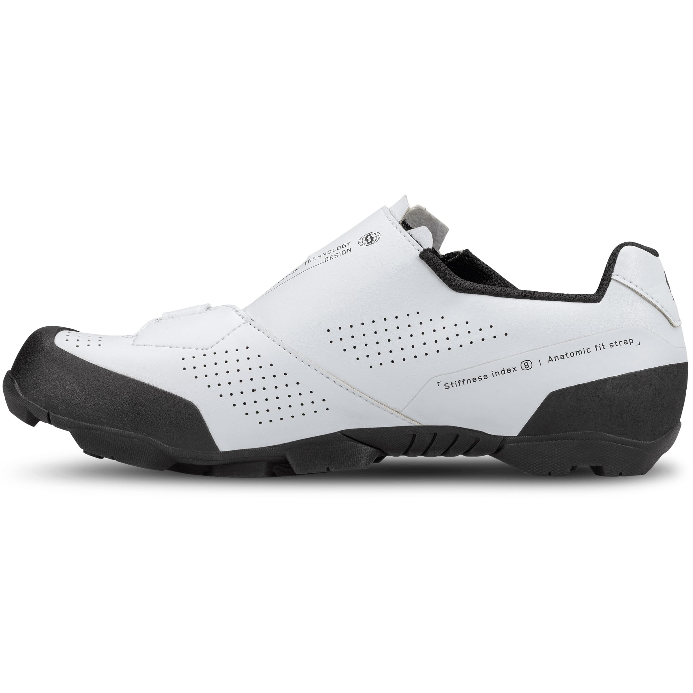 SCOTT MTB Team Boa Fahrradschuhe schwarz/weiß 2026: Größe: 42