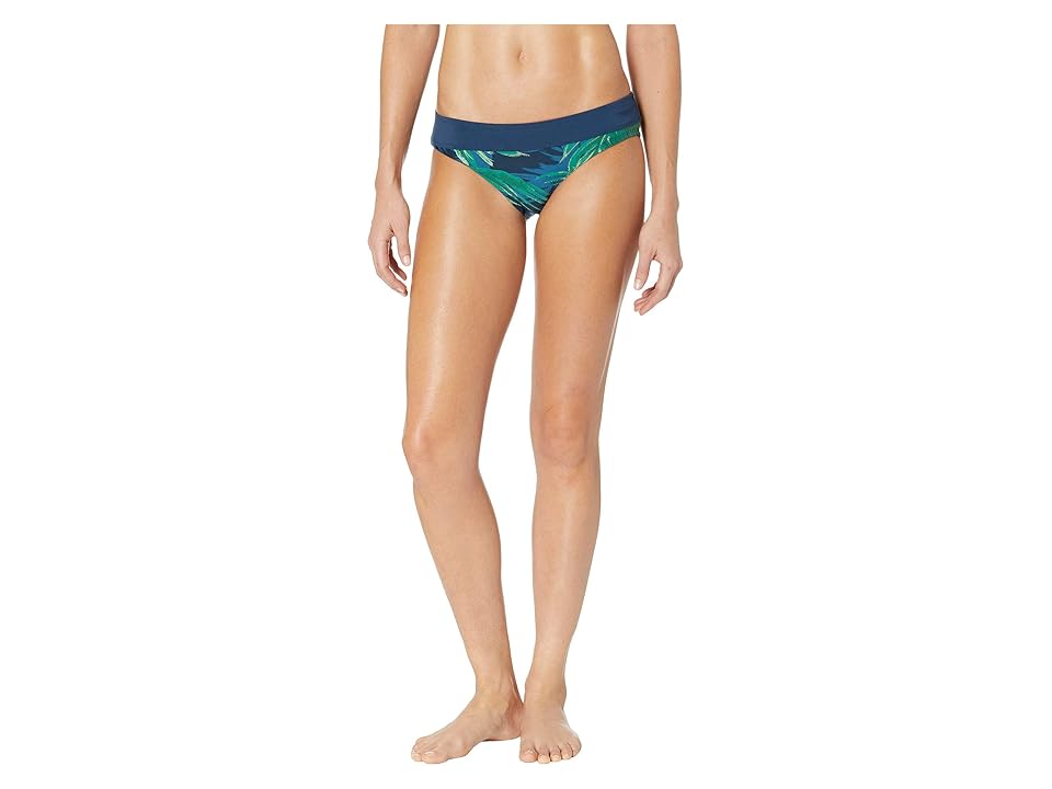 

Carve Designs Catalina Bottom (Azul Palms) Women's Swimwear, Green