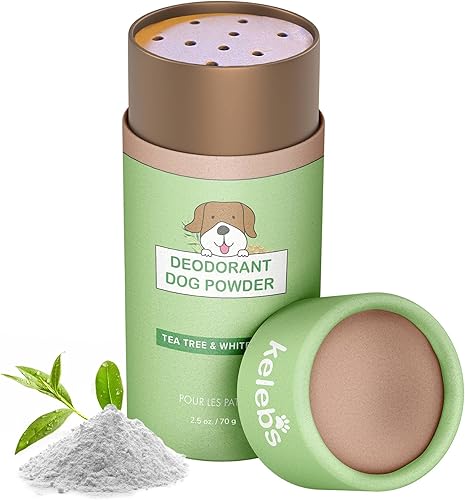 Kelebs Champú seco para perros malolientes  Champú seco sin agua para perros  Champú antipicazón para perros  Piel oreja y pata  Aceite de árbol de disponible en Yaxa Colombia