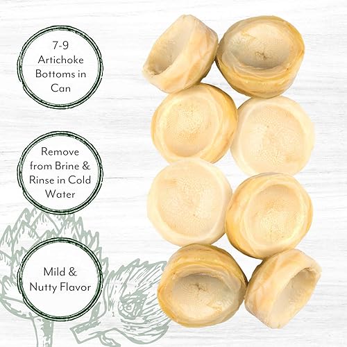 Miniatura 3 de Roland Foods Fondos de alcachofa medianos, lata de 13.75 onzas, paquete de 6