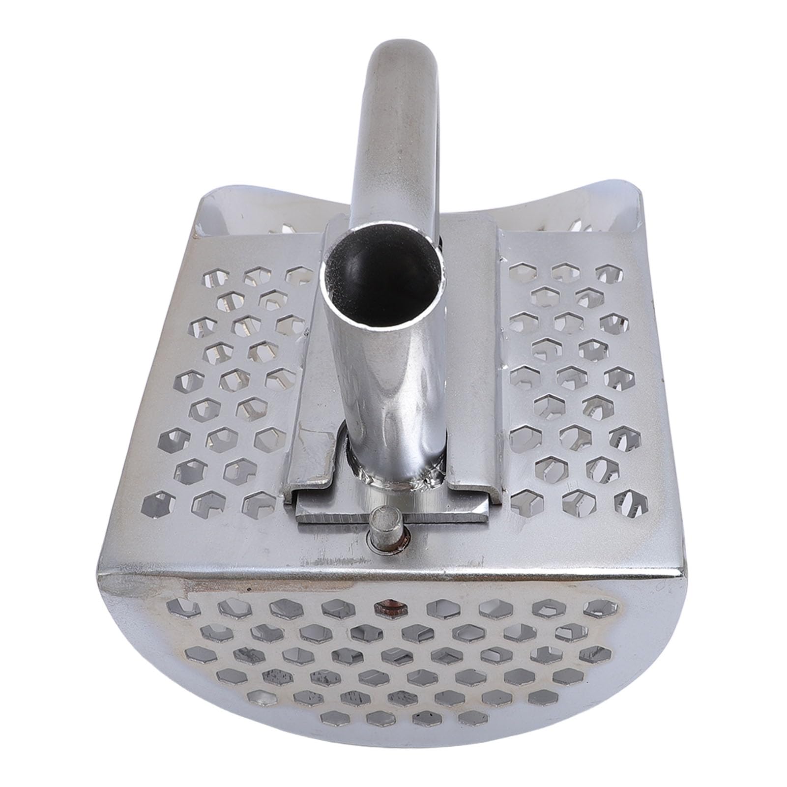 SIXRUN Cuchara de de Acero Inoxidable, Pala de para Detección de Metales con Desmontable para Búsqueda de Tesoros en la Playa, Herramienta de Tamizado de
