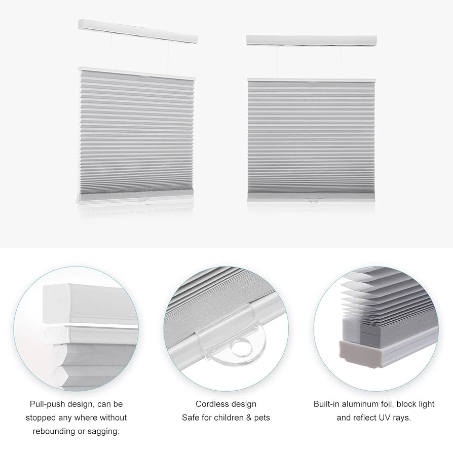 BLIND LERDING THE BLIND short タンク Have a question about YELLOW BLINDS Grand Gray 35 in. W x 60