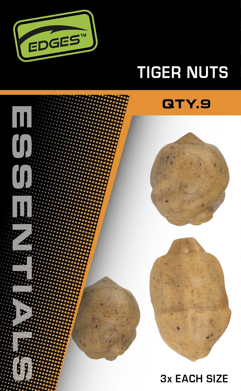 Fox Edges Tiger Nuts | Qty 9 | Realistic Immitation Pop Ups | CAC930