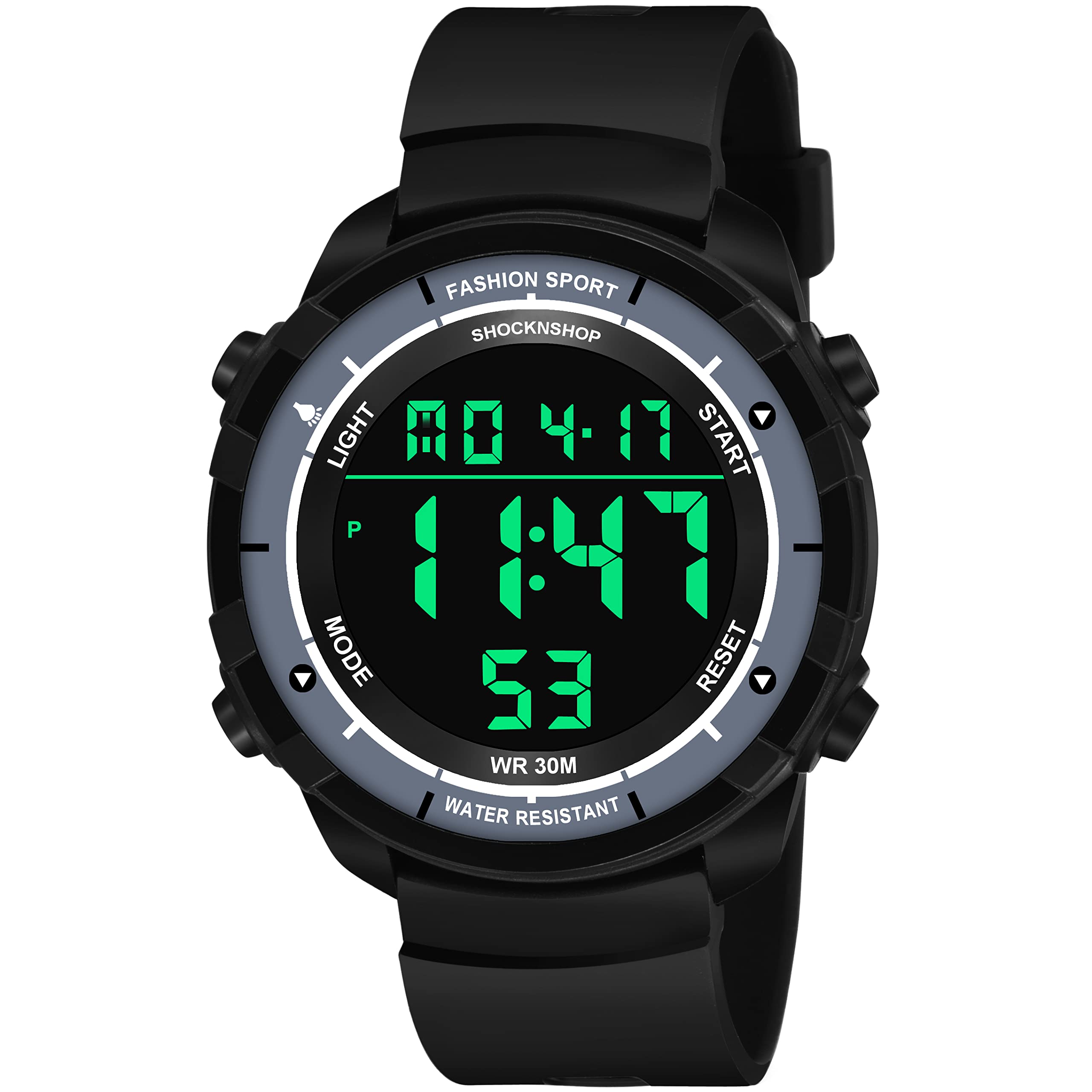 Shocknshop Plastic Sports Multifunctional Digital Black Dial Boys & Girls Watch (Black Dial And Strap) -W26, Band_Multicolor (B09RJ2Y4Y1) Amazon Price History, Amazon Price Tracker