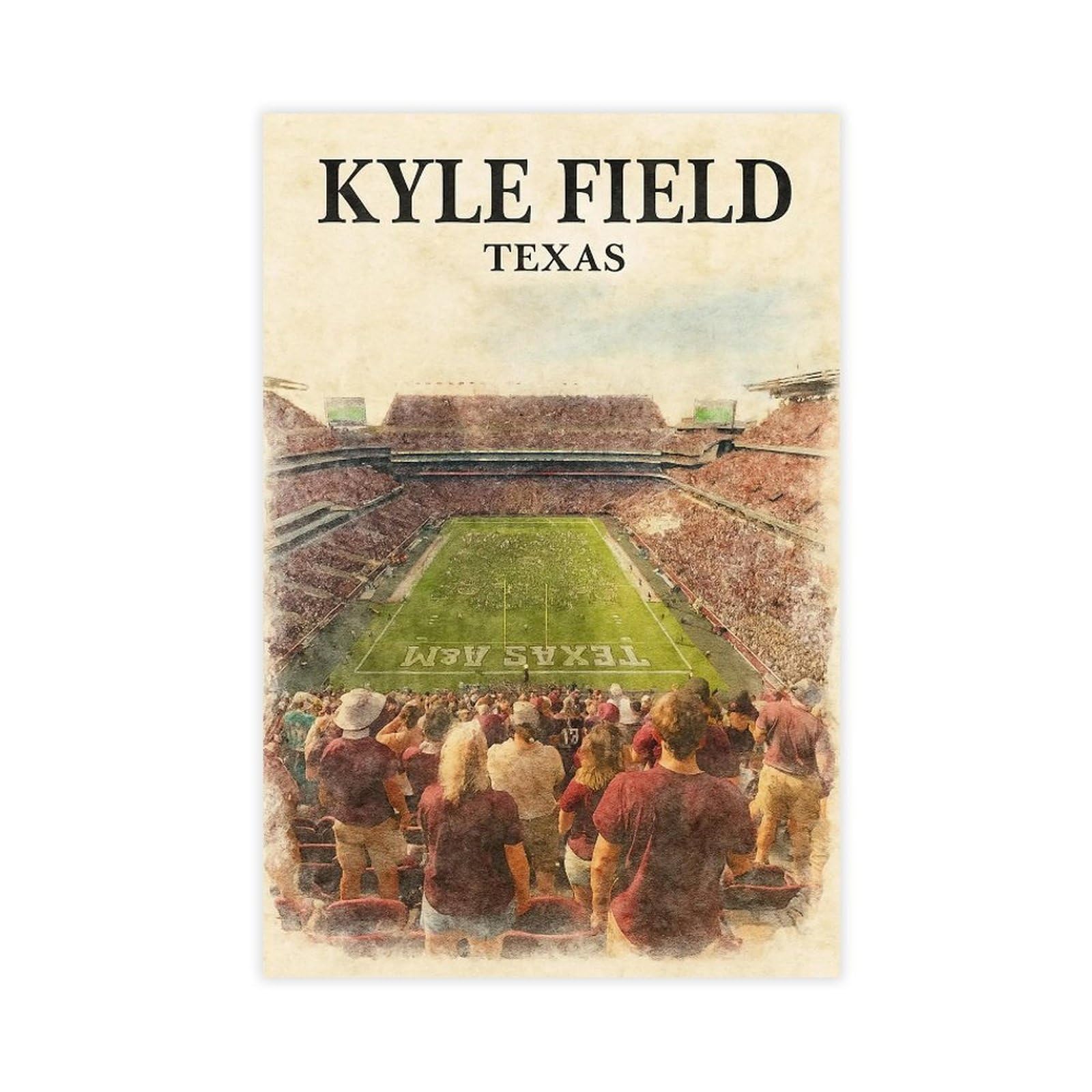 Bareronor Kyle Field Canvas Poster for Living Room Decor Gift