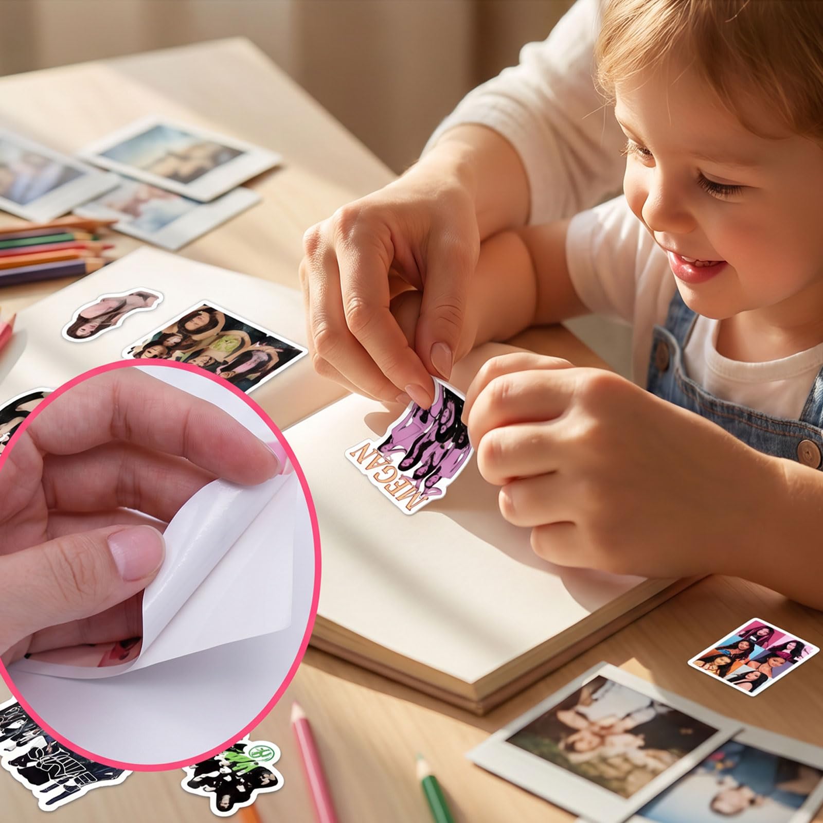 120 adesivi K-A-TS-E-YE per ragazze, Adesivi impermeabili per bambini e fan, Adatti per bottiglie d'acqua, Laptop, Computer, Skateboard e telefoni cellulari
