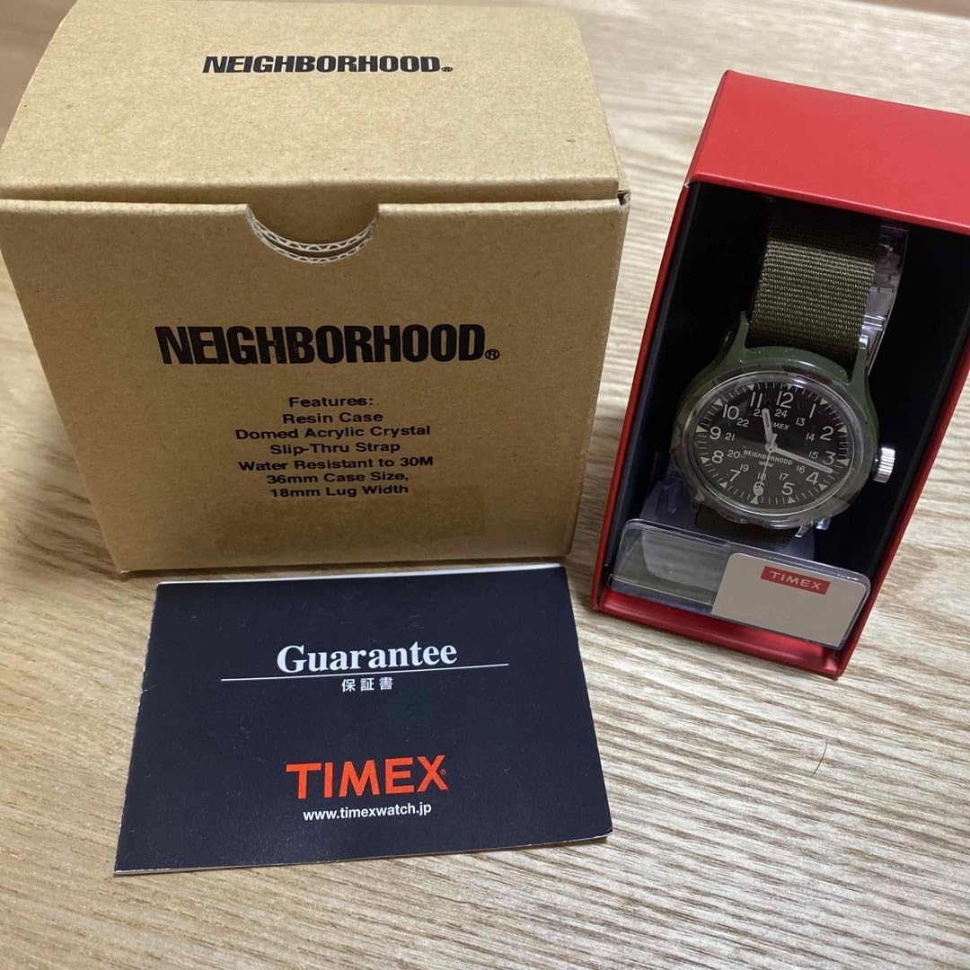 NEIGHBORHOOD ネイバーフッド TIMEX ミリタリー腕時計 TIMEX NEIGHBORHOOD END ネイバーフッド タイメックス - メルカリ