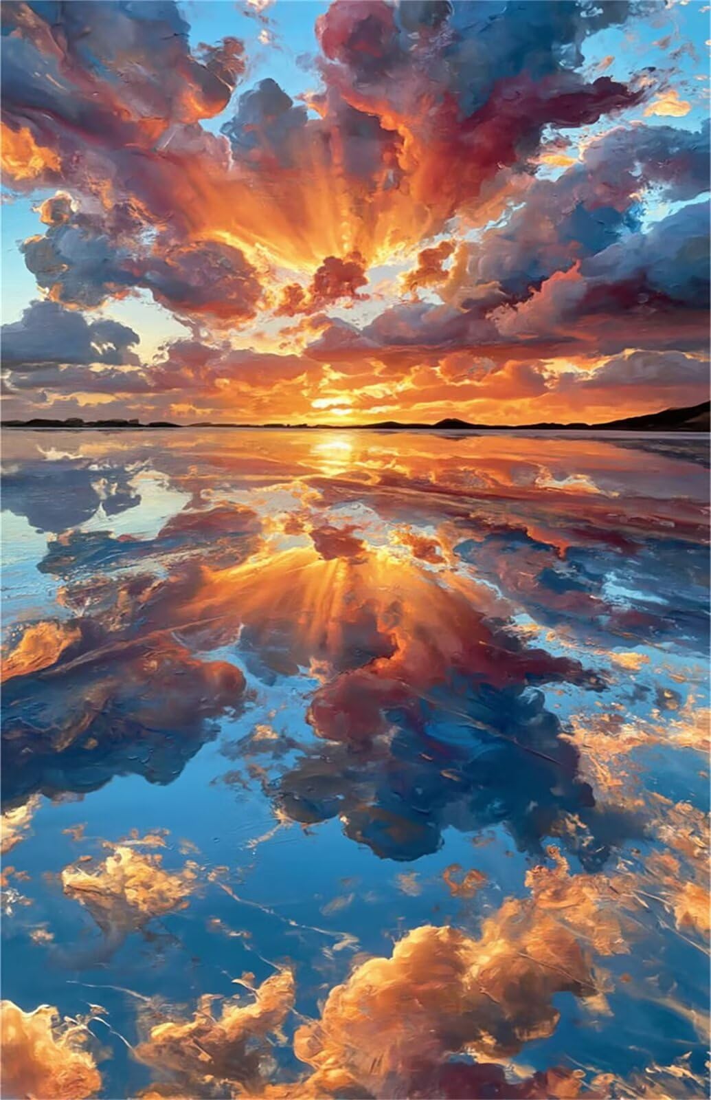 Puzzle 2000 Pezzi per Adulti, Alba Sull'Oceano, Rompicapo Classico per Passatempo e Relax, Splendida Decorazione per Pareti e Idea Regalo