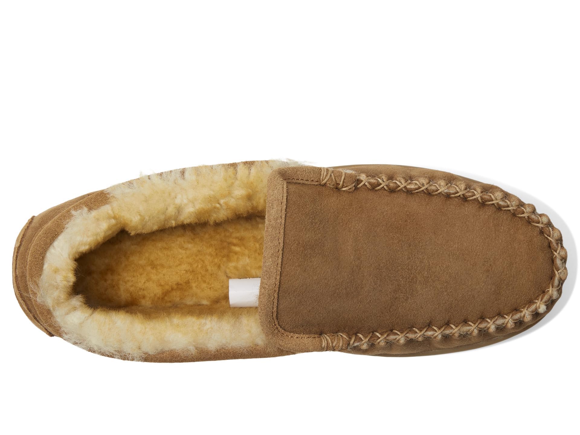 LL Bean Wicked Good Venetian Slippers Mens 9 Brown Suede Shearling 296508 LL Bean Men\ main image 2