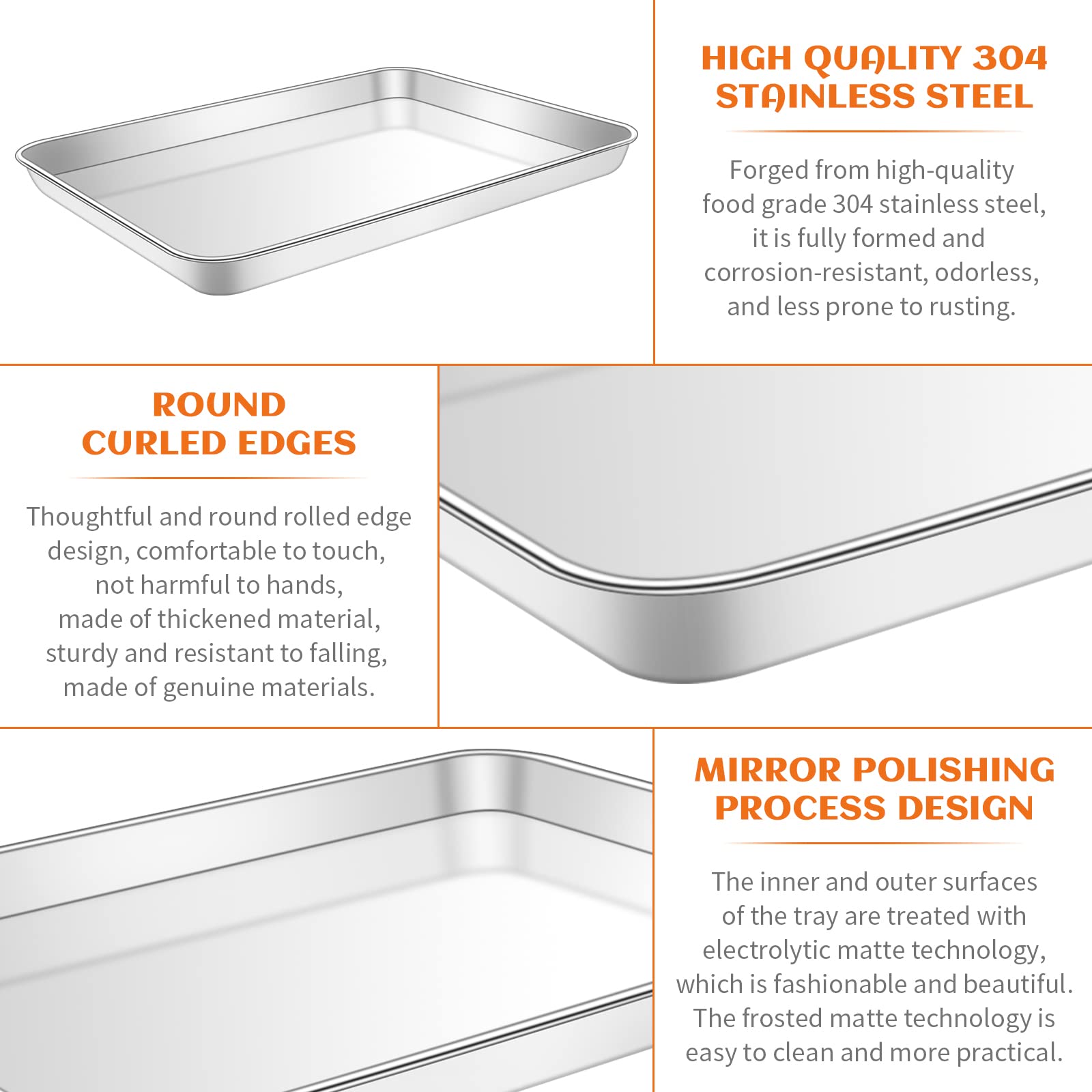 Nuovo Vassoio Da Forno Padella Per Torte In Latta 1 Libbra - Foto 3