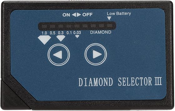 Vbestlife Diamond Tester, Portable Handheld Professional High Precision Diamond Selector Tool for Diamond Identification for Beginners and Experts