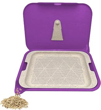 Santa Cruz Shredder Tray Kit With Spout For Easy Filling Smooth Rounded Edges - Small Purple