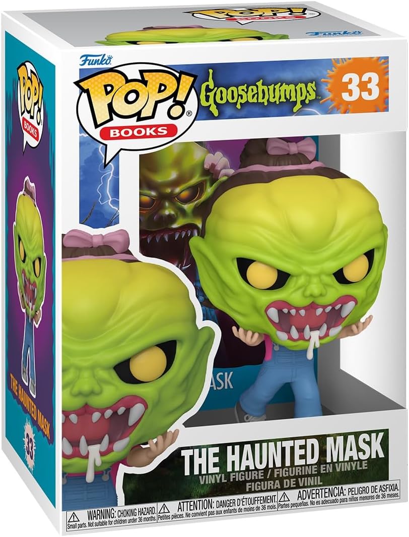 Funko Pop! Books: GBS - The Haunted Mask - Goosebumps - Vinyl Collectible Figure - Gift Idea - Official Merchandise - Toy for Children and Adults - Movies Fans - Model Figure for Collectors