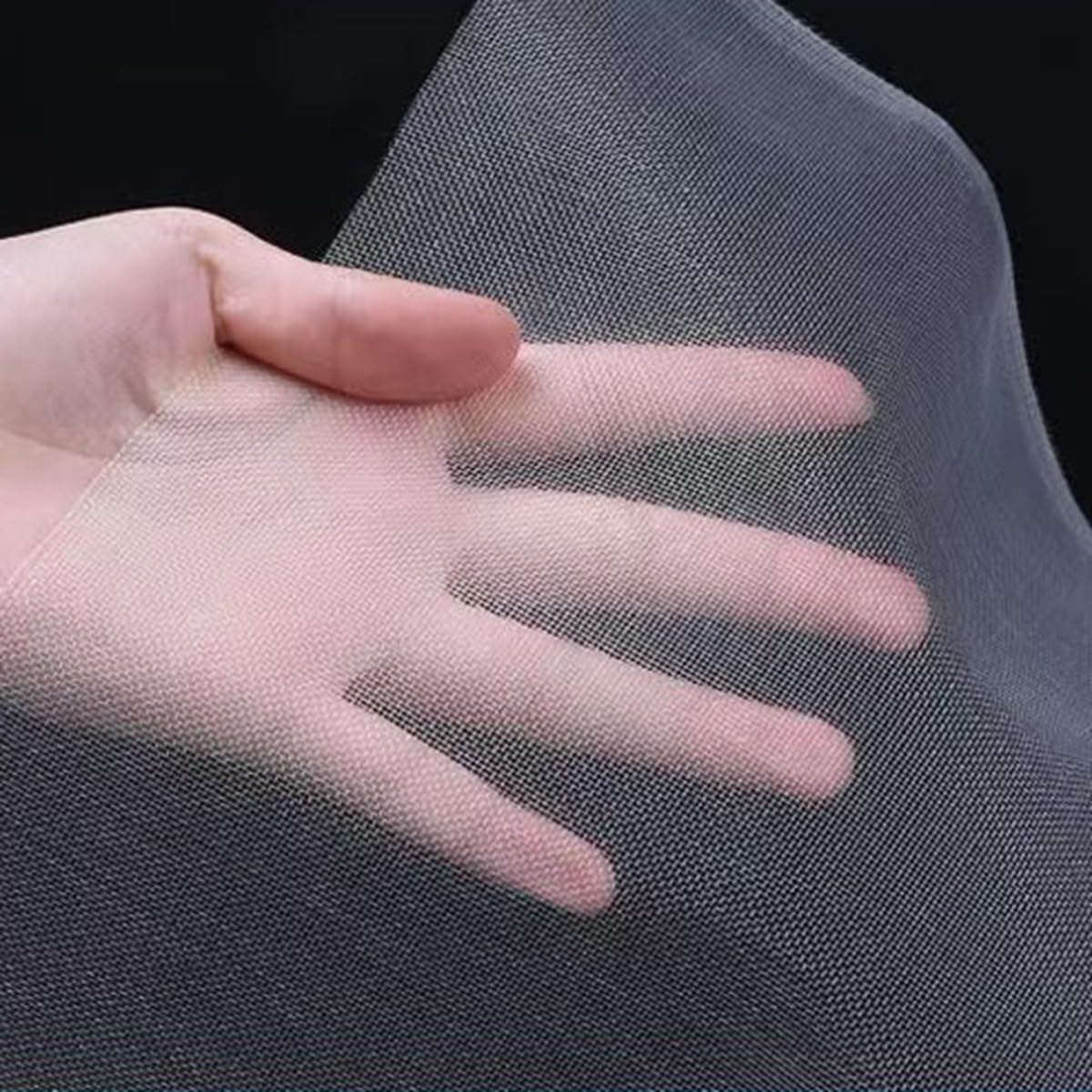 1 Meter Nylon Fabric Micron Filter Mesh - 20 to 500 Mesh Fine Mesh Strainer for Home Brewing, Paint Filtering, and Food(300)