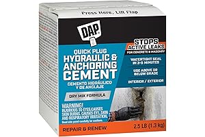 Rapid-Setting, Durable Concrete Repair with DAP Hydraulic Cement
