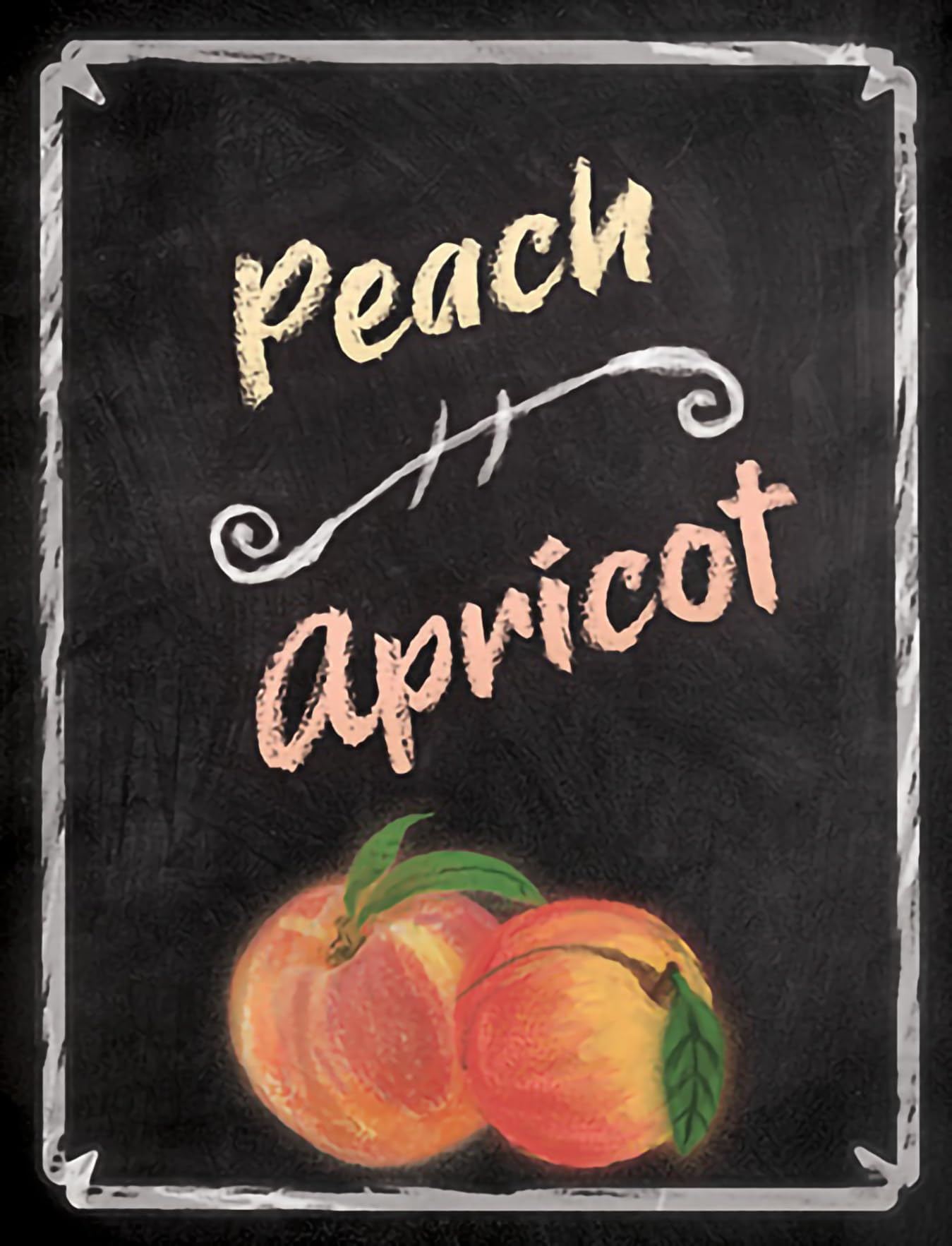 Peach Apricot Wine Labels 30/Pack Mist Collection