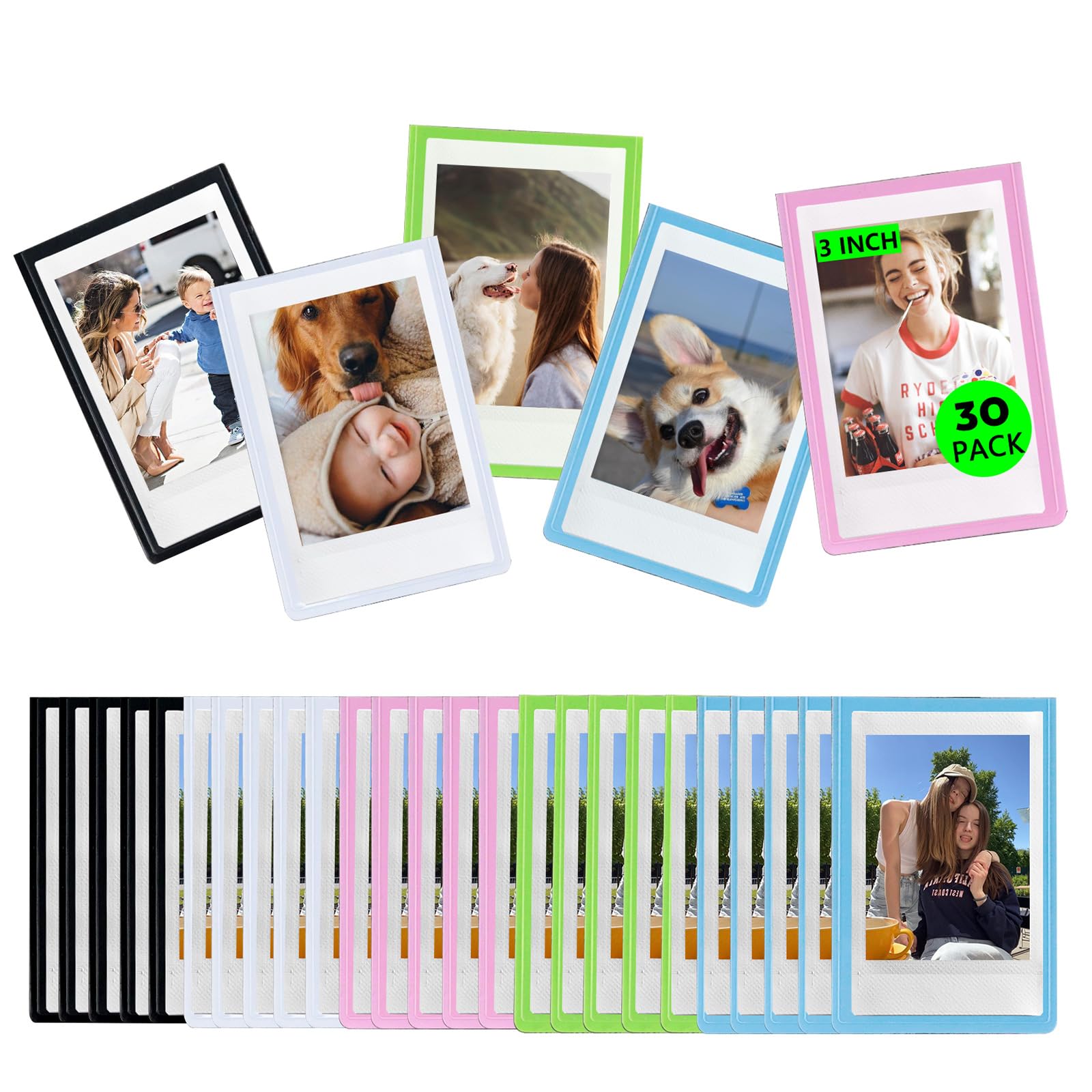 Pack 40 Films Instax Fujifilm + Cadre Mural - Pour Mini 8, 7, 9