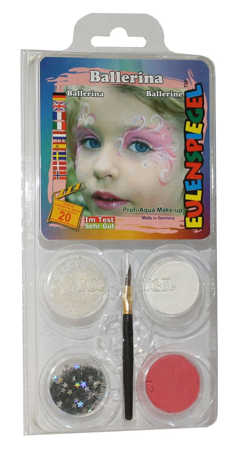 Eulenspiegel Creative Design-A-Face Face Paint Pack - Ballerina