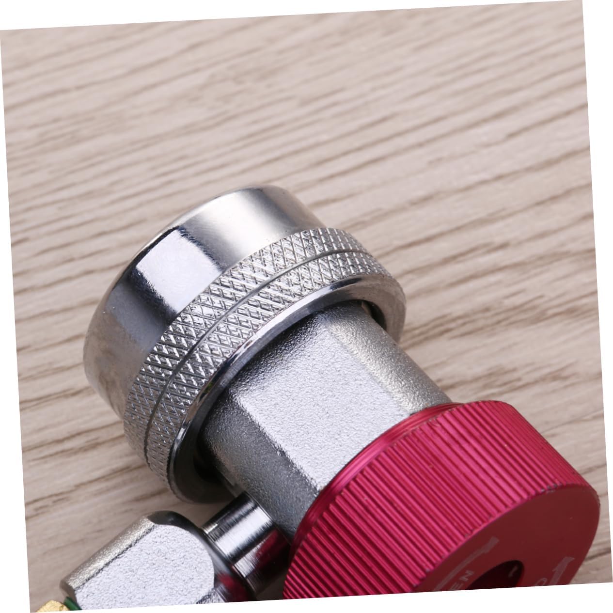 ABOOFAN 2Pcs Auto Car Air Conditioning Connector Adapter Blue Red Quick Coupler for Easy Diagnosis Charging and Evacuation of Systems