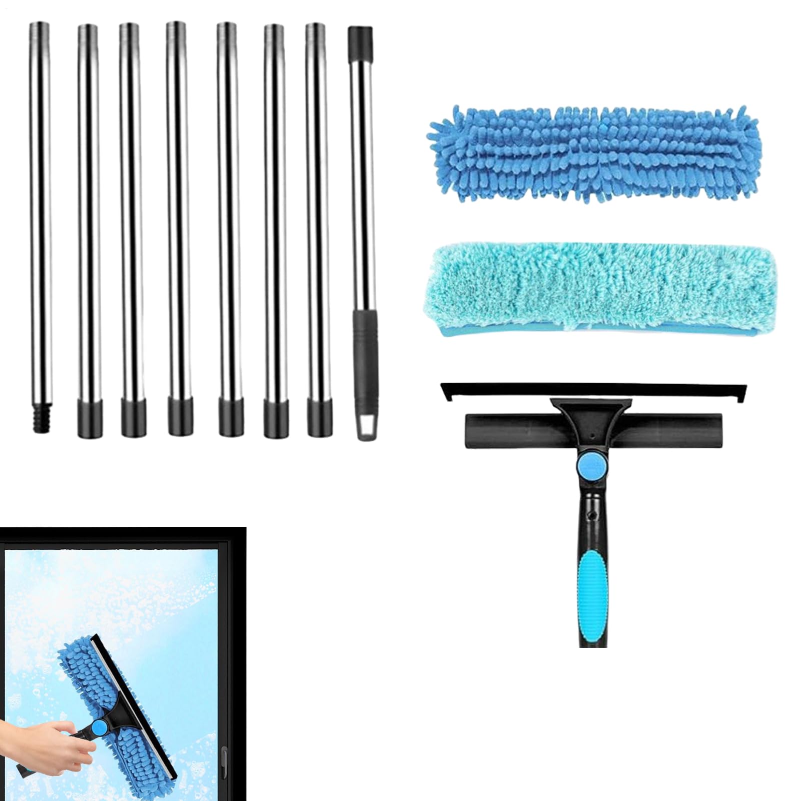 Piumino Allungabile Kit Riutilizzabile Spolvero Ventilatore a Soffitto