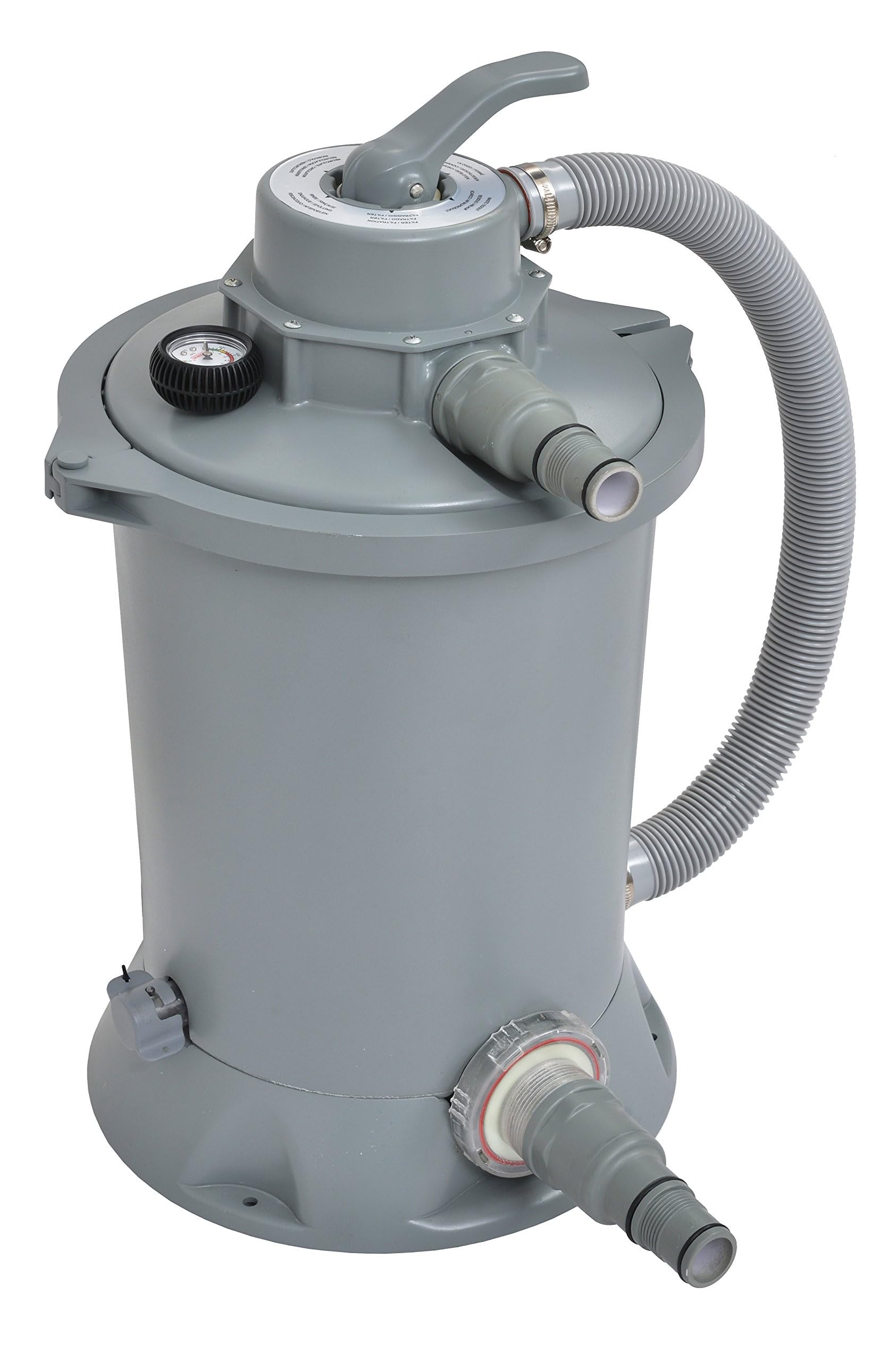 Avenli 290729EU Filtro A Sabbia Per Piscina 3000 L/H, 30 X 30 X 35 Cm, Grigio - 4