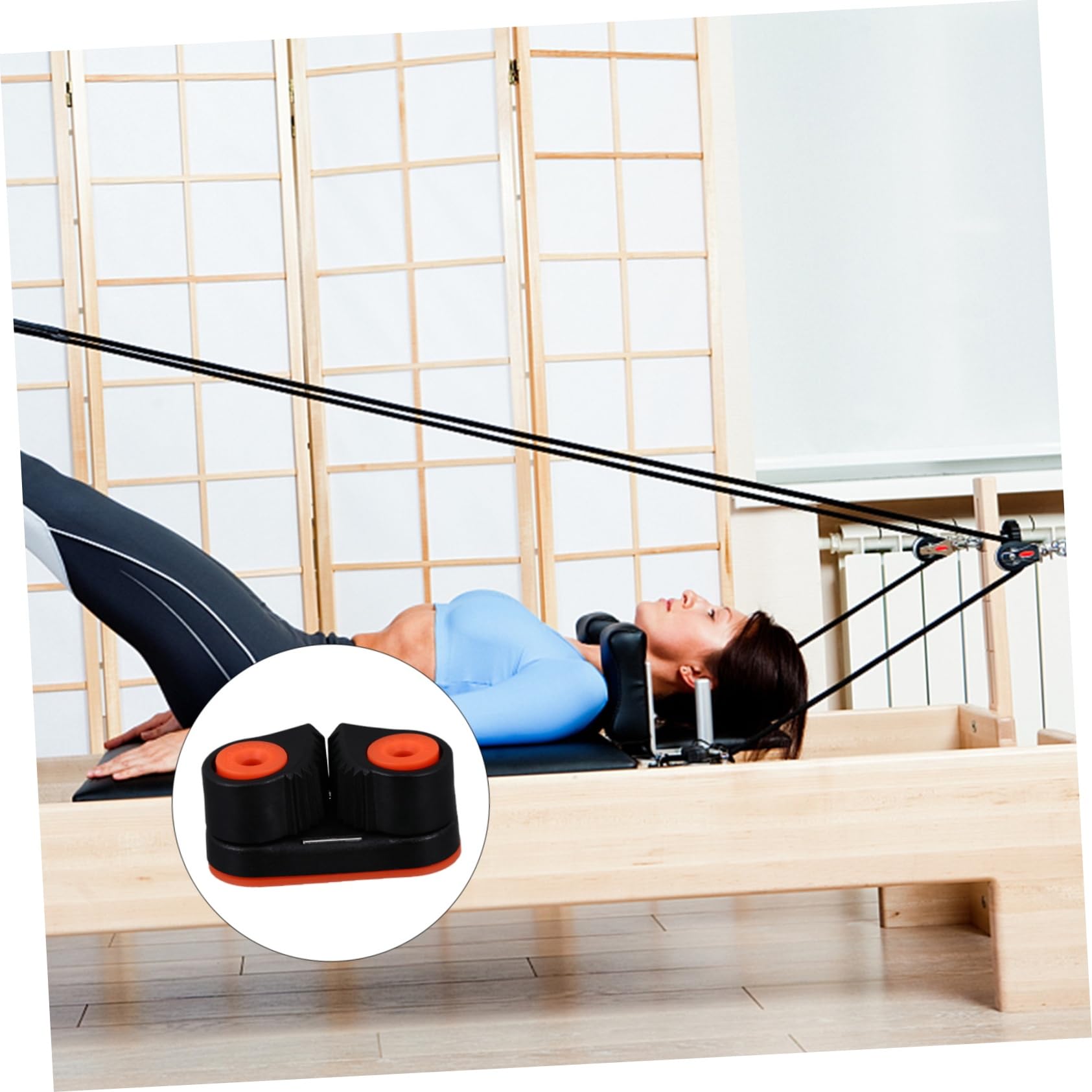 OSOLADY Kayak Canoe Dinghy Cam Cleat Fast Entry Bearings for 3-12mm Ropes Boat Pilates Equipment