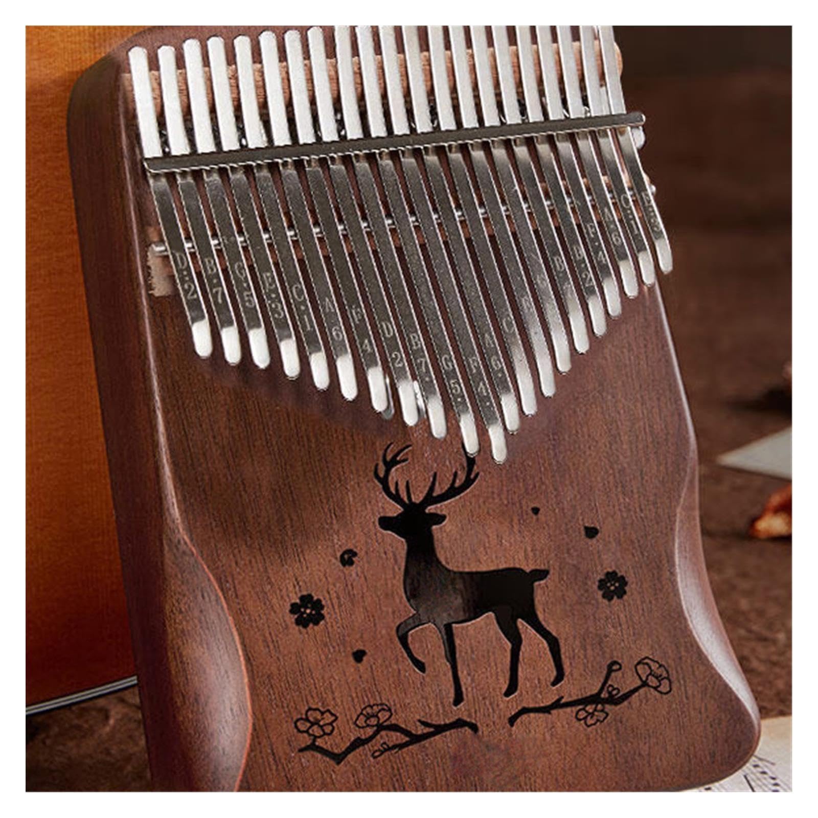 Tragbare Kalimba Komplett Massivholz Gefertigtes Kalimba