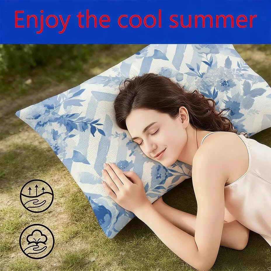 Coussin de jardin 40x70 imperméable en texture lin haut de gamme chic - 4