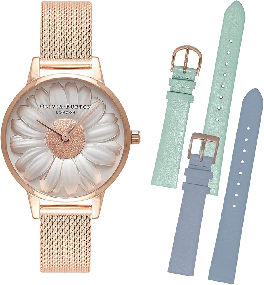 大人気☆ olivia burton ブロッサムミディ3D ローズゴールド\u0026