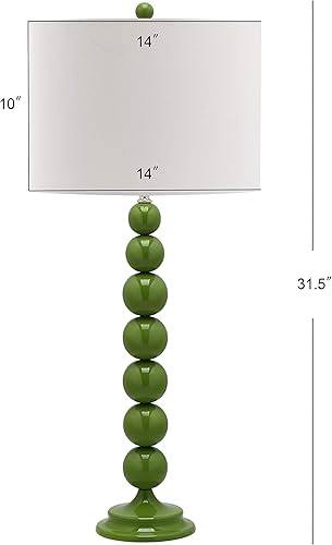 Miniatura 3 de Safavieh Lighting Collection Jenna - Lámpara de mesa (31 pulgadas), color blanco