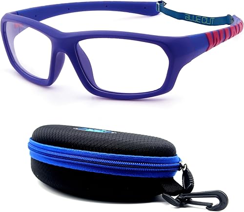 Miniatura 16 de BLUE CUT Gafas de protección deportiva, lentes antiniebla, gafas de seguridad para baloncesto, pickleball y todos los deportes al aire libre Azul