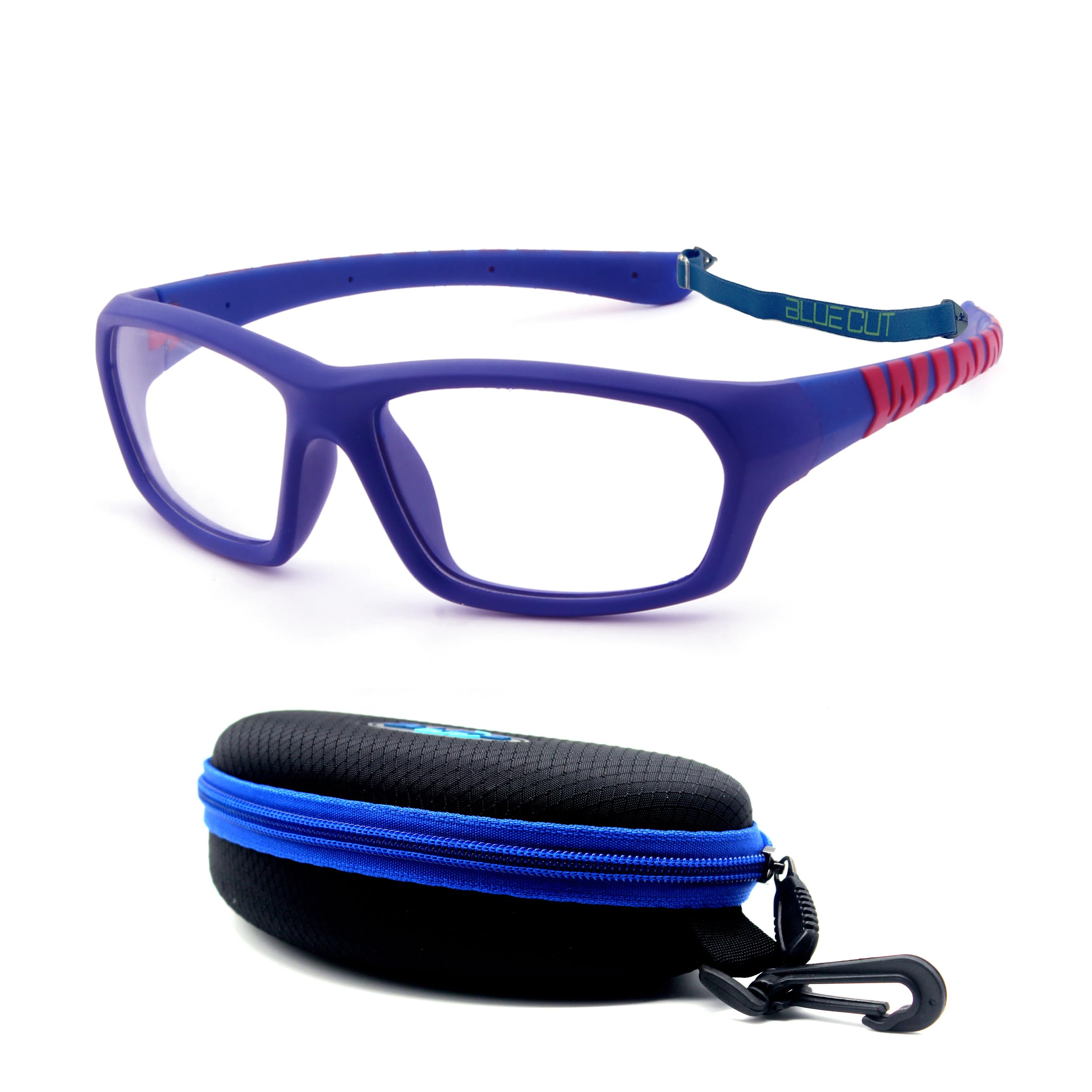 BLUE CUT Sports Protection Goggles, Anti-Fog Lenses Safety Glasses for Basketball, Pickleball and All Outdoor Sports