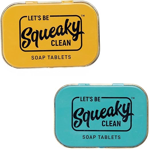 SqueakyClean Travel Soap Tablets 20g