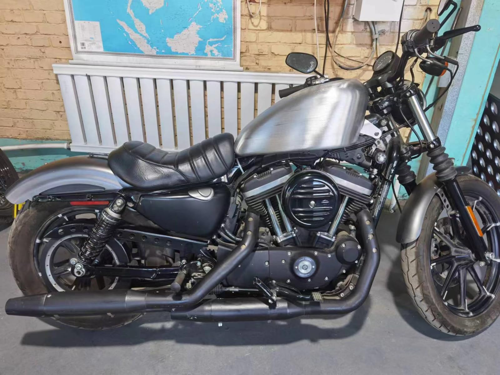 Amazon | オートバイ ガソリン ガス燃料タンク 19L ハーレー スポーツ