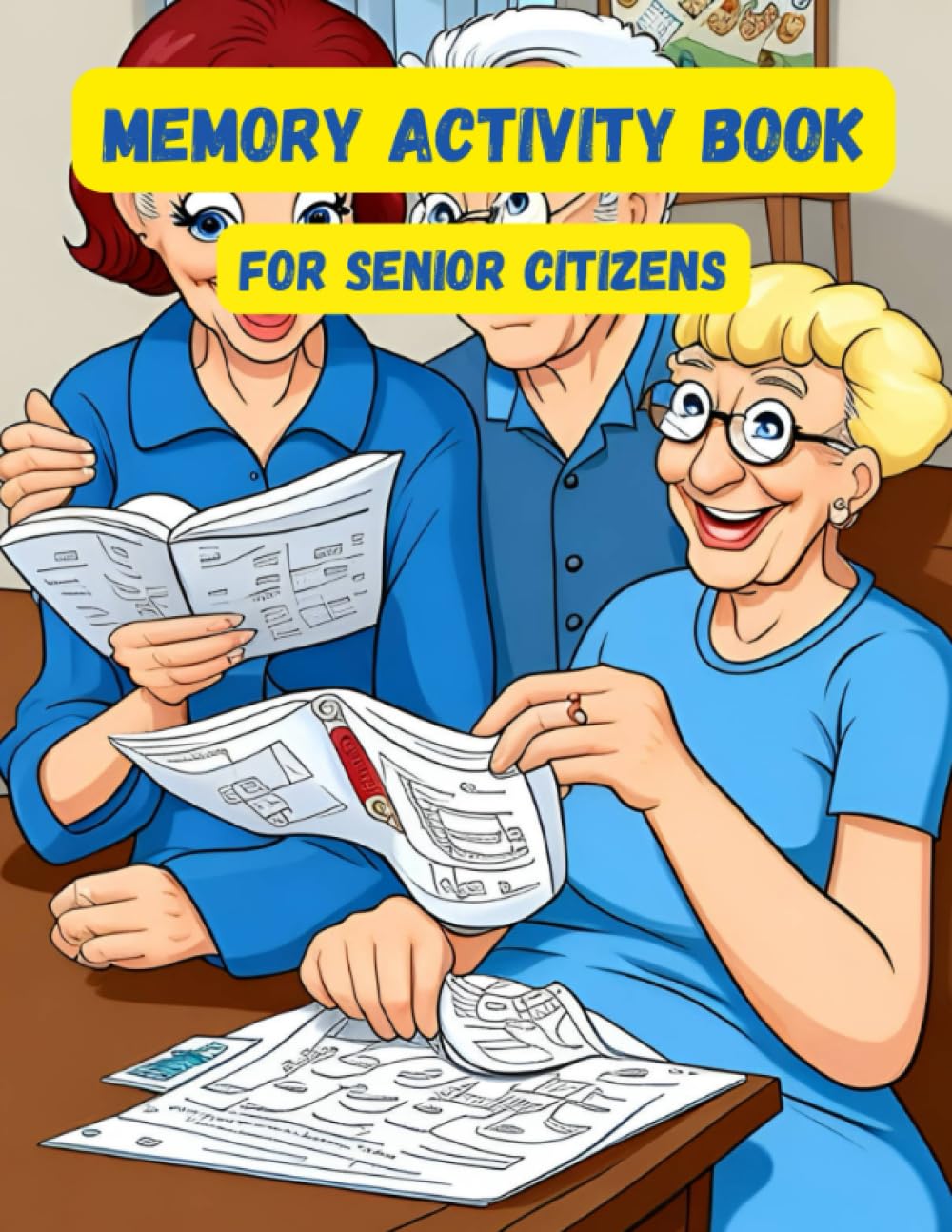Memory Activity Book For Senior Citizens: Engaging Games for seniors is an interactive and stimulating activity book specially designed for senior ... cognitive function, and social engagement.