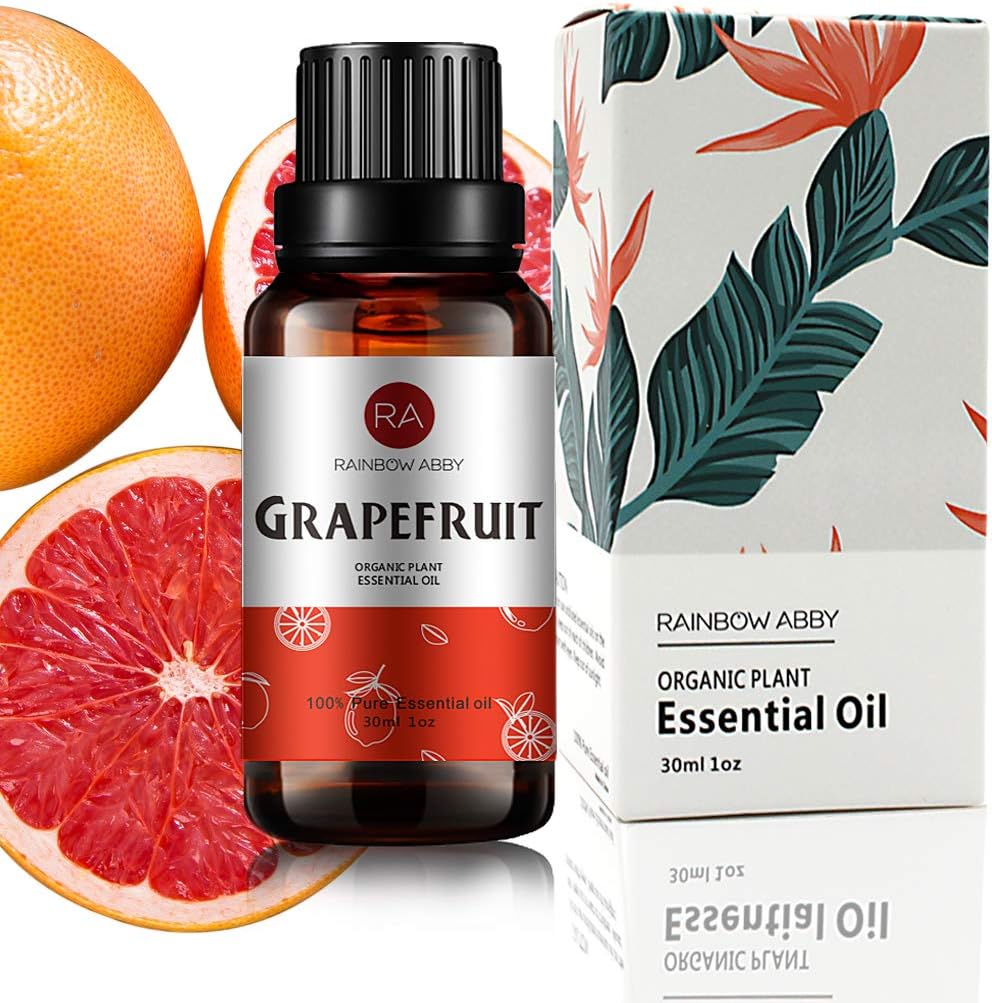 100% Pure Grapefruit Essential Oil for Aromatherapy Low Tox