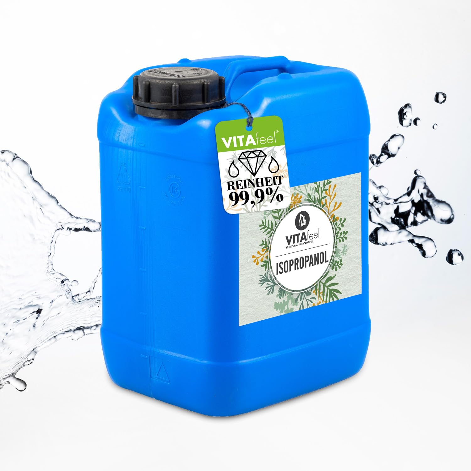 Isopropanol 5 litros – Alcohol isopropílico 99,9% desengrasante | Alto porcentaje de IPA | Calidad Premium - VitaFeel