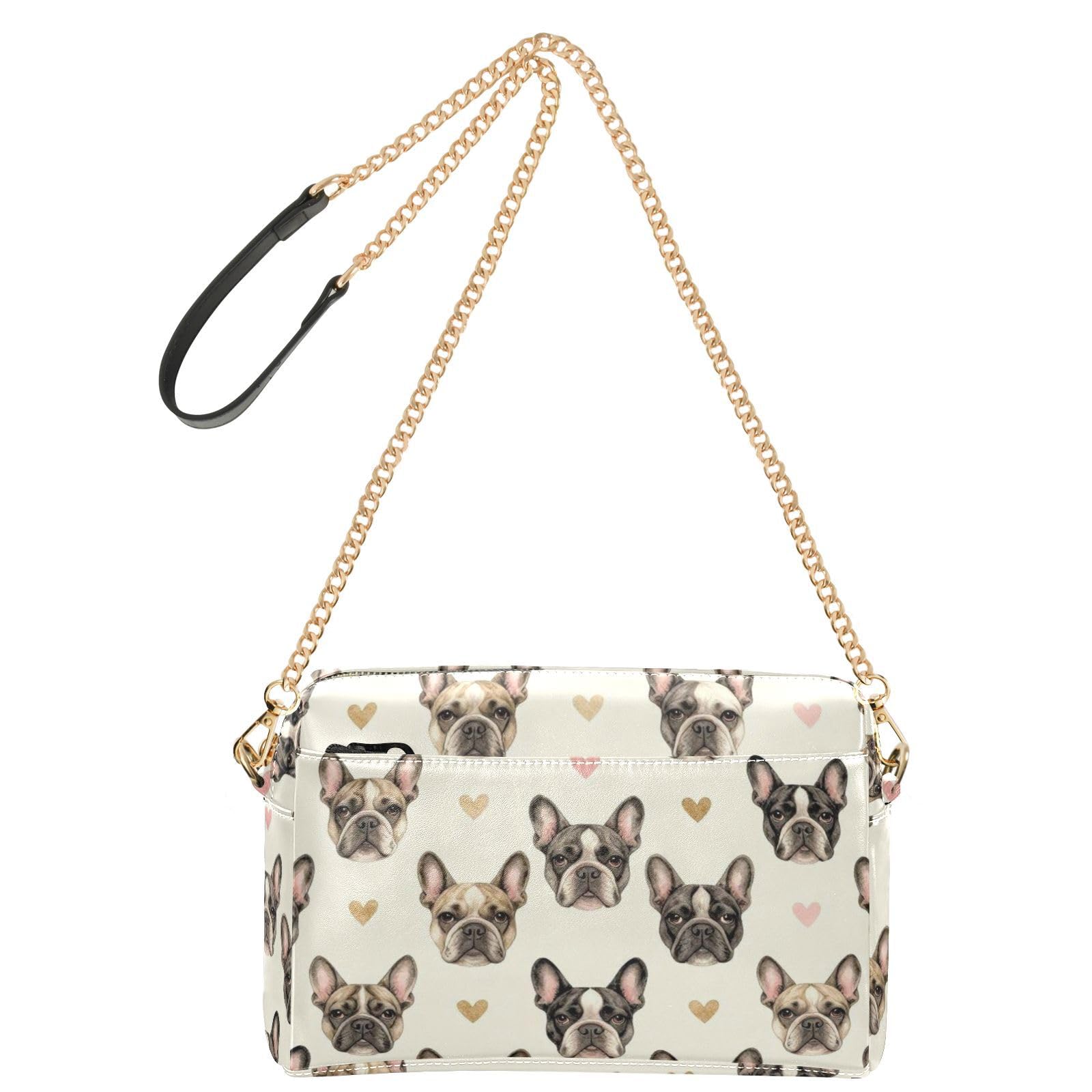 Bolso bandolera ligero con correa de cadena con capacidad de 2,5 L para