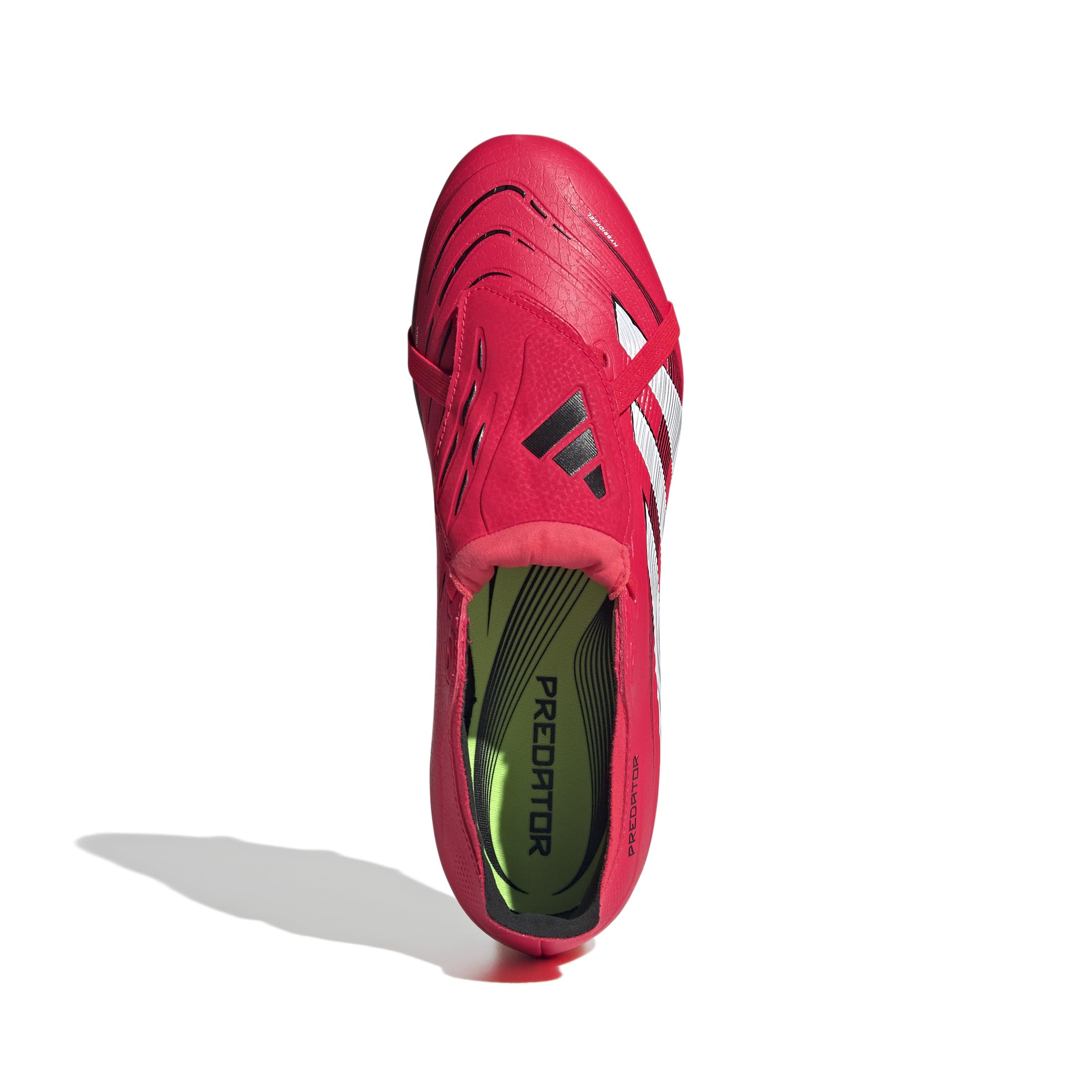 adidas Uniseks PREDATOR LEAGUE FOLD-OVER TONGUE Soft Ground Football boots, Lucid Red/Cloud White/Core Black, 44 EU
